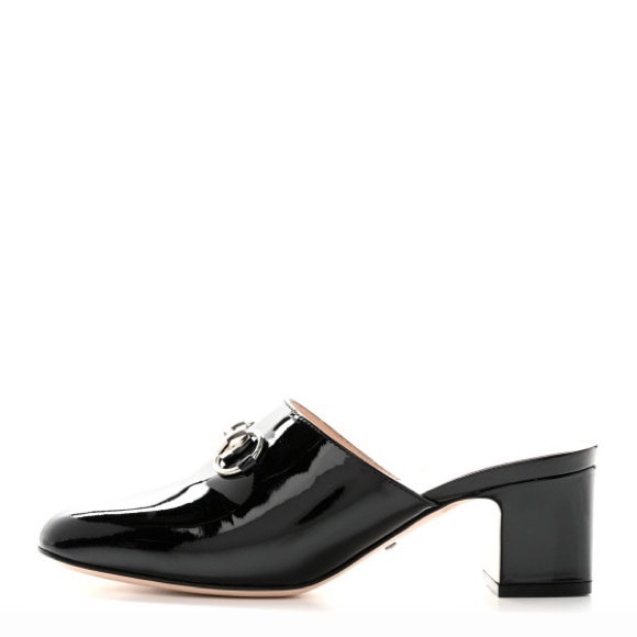 Gucci Lexi Patent mules - Picture 9 of 10